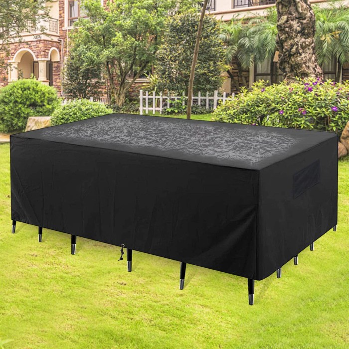 Custom garden furniture covers