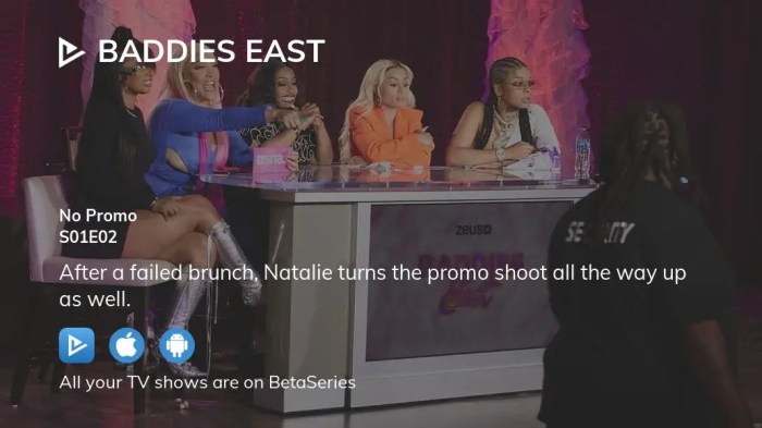 Where to watch baddies east